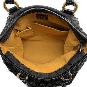 Louis Vuitton Denim Tote Cabby Neo Noir Black Bag